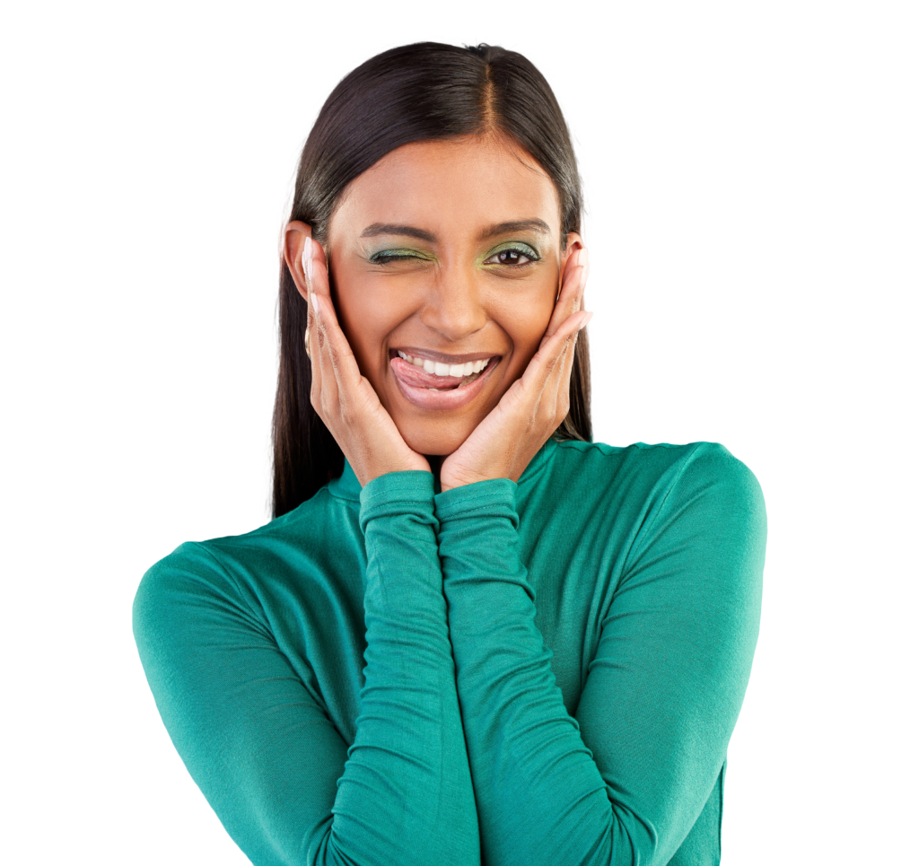 MiSmile brand hero — a patient smiling after Invisalign treatment (from mismile.co.uk)